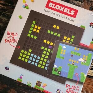 Bloxels Build Your Own Video Games Starter Kit 2016 + Extra Blocks See Descript.